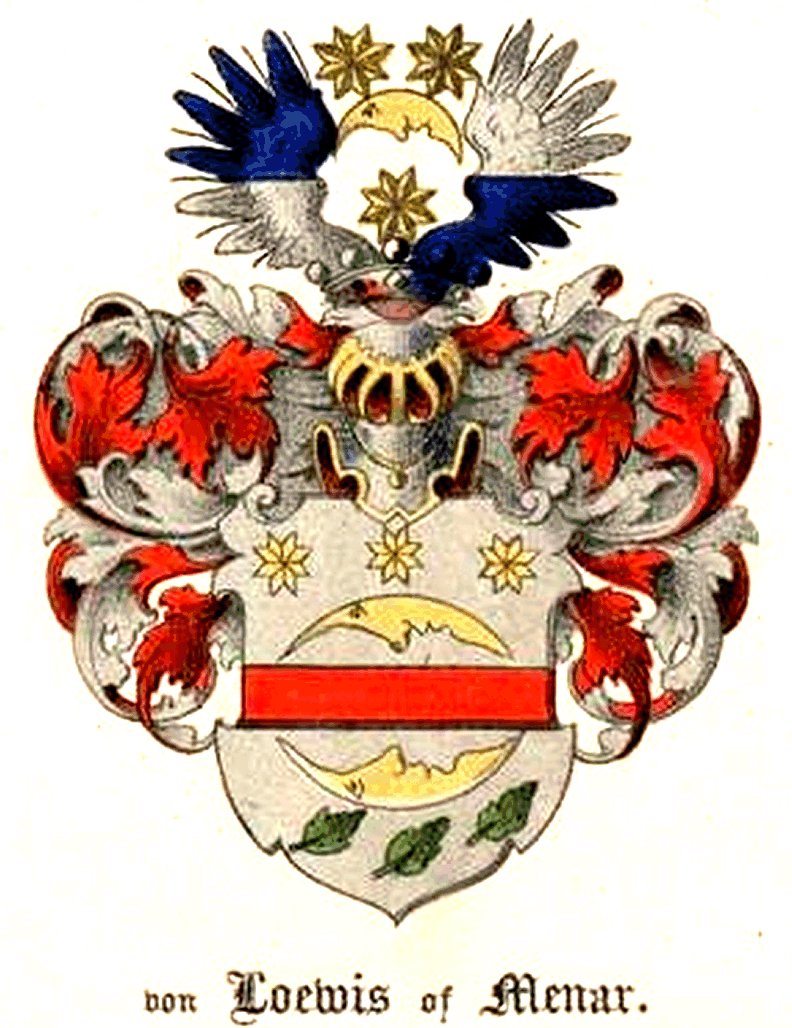 Loewis of Menar Wappen герб левис оф менар