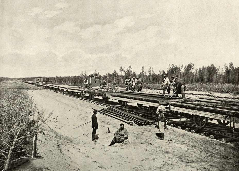 строительство первых железных дорог в России фон Мекк