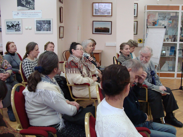 слушатели активно задавали вопросы и делились своими знаниями